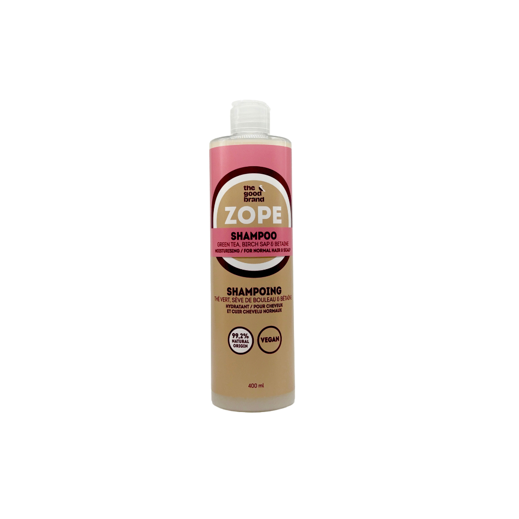 THE GOOD BRAND Zope niisutav šampoon normaalsetele juustele rohelise tee ja kasemahlaga, 400 ml