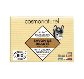 COSMO NATURAL Lõhnatu tahke seep eeslipiima ja sheavõiga, 100g