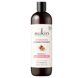 SUKIN Hydrating niisutav palsam litši, hüaluroonhappe ja troopilise puuviljalõhnaga, 500ml