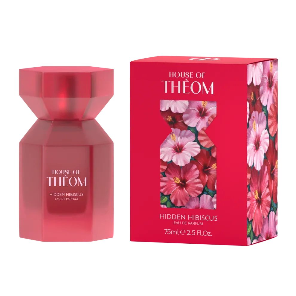 HOUSE OF THEOM Hidden Hibiscus parfüümvesi mustsõstra, hibiski ja vanilli nootidega, 75ml