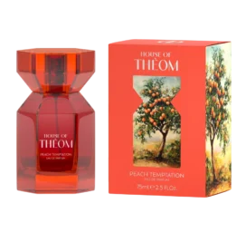 HOUSE OF THEOM Peach Temptation parfüümvesi mandariini, mustsõstra ja vanilli nootidega, 75ml