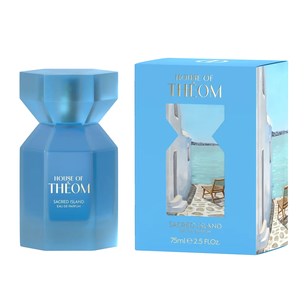 HOUSE OF THEOM Sacred Island parfüümvesi lavendli, seedripuu ja vanilli nootidega, 75ml