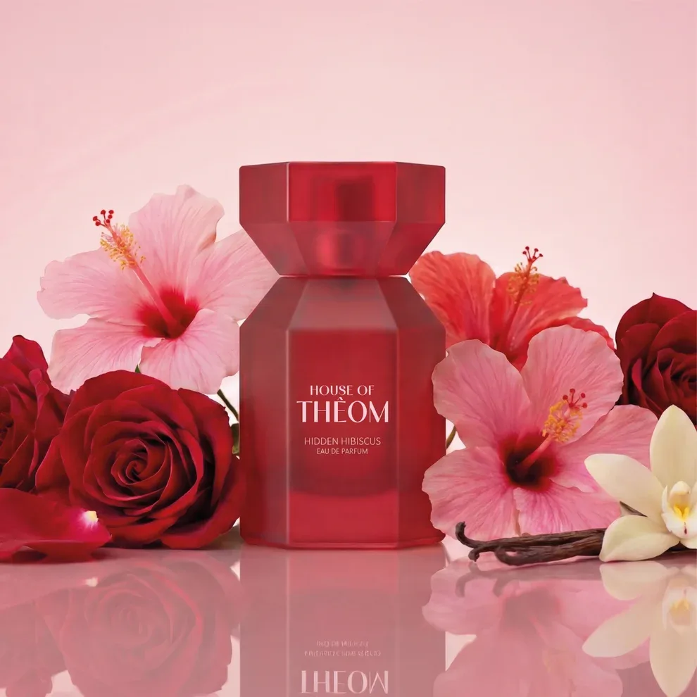 HOUSE OF THEOM Hidden Hibiscus parfüümvesi mustsõstra, hibiski ja vanilli nootidega, 75ml - Pilt 2