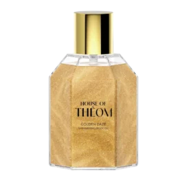 HOUSE OF THEOM Golden Daze säraosakestega kehaõli mandli- ja viinamarjaseemneõliga, 80ml