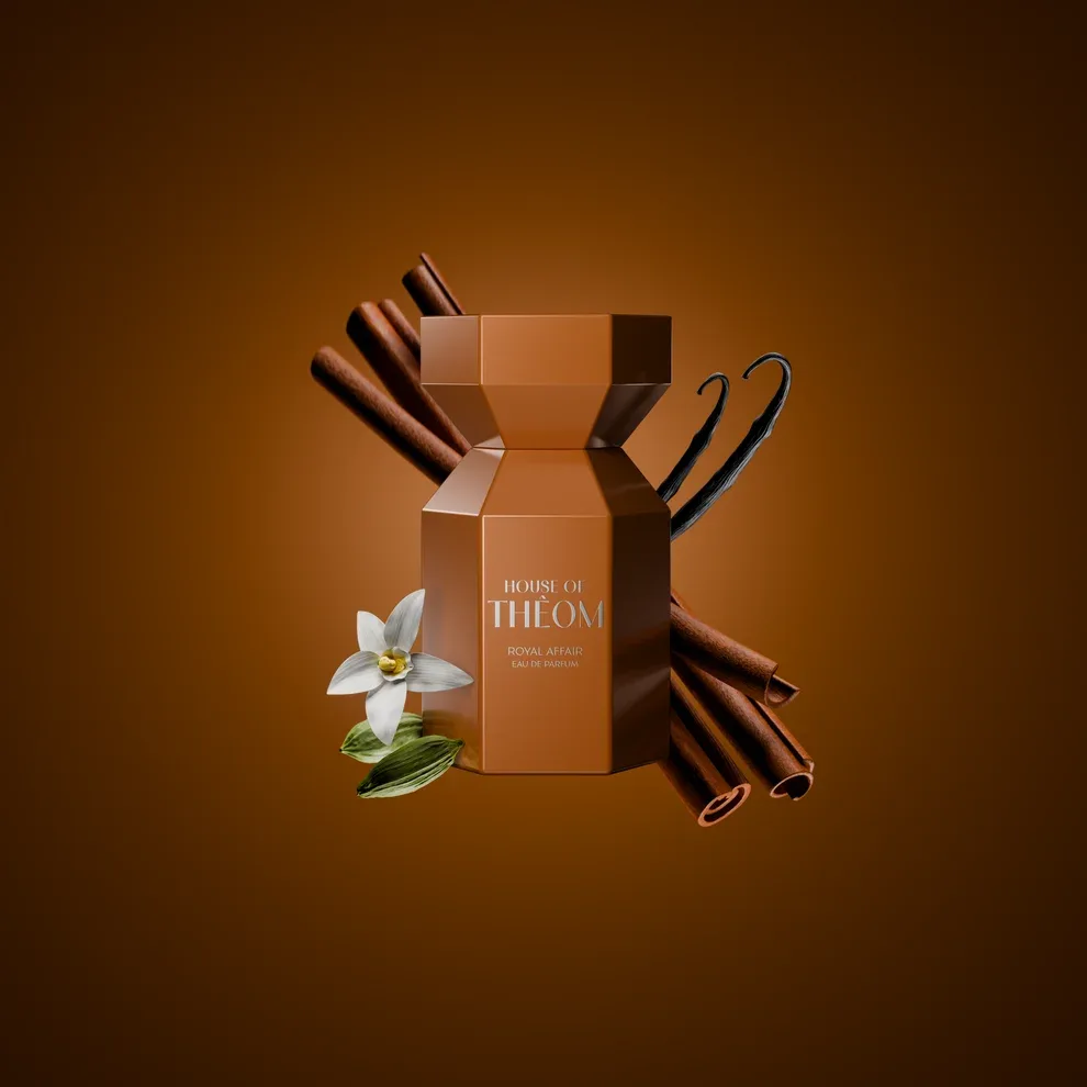 HOUSE OF THEOM Royal Affair parfüümvesi bergamoti, karamelli ja seedripuu nootidega, 75ml - Pilt 4