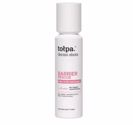 TOŁPA Dermo Shots BARRIER RESCUE rahustav piimjas näotoonik glütseriini ja keramiididega, 120 ml