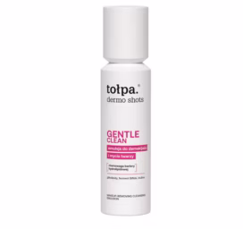 TOŁPA Dermo Shots GENTLE CLEAN näopuhastus- ja meigieemaldus emulsioon, 120 ml