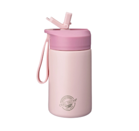 CARL OSCAR STEELish HydraFlip roostevabast terasest joogipudel Roosa, 400ml