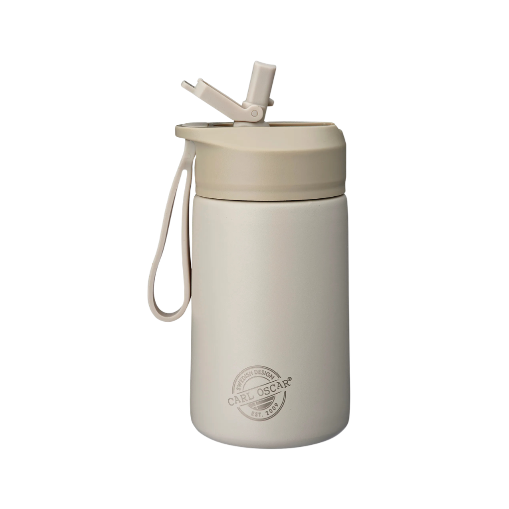 CARL OSCAR STEELish HydraFlip roostevabast terasest joogipudel Beež, 400ml