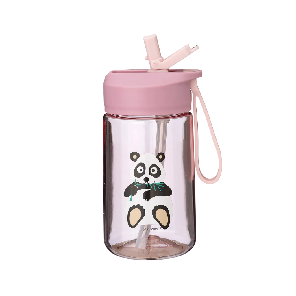 CARL OSCAR HydraFlip™ joogipudel Roosa Panda, 400ml