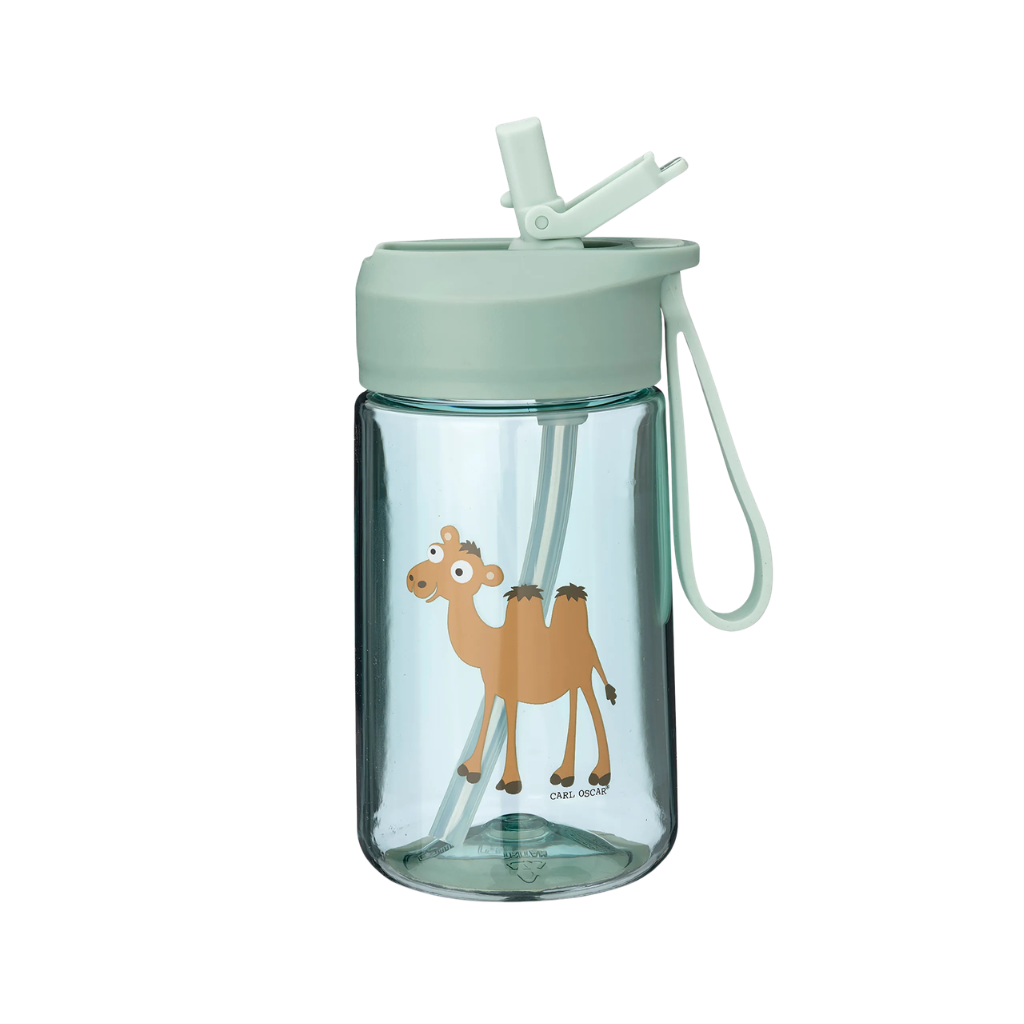CARL OSCAR HydraFlip™ joogipudel Roheline Kaamel, 400ml