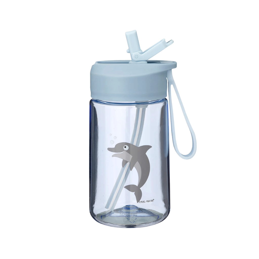 CARL OSCAR HydraFlip™ joogipudel Sinine Delfiin, 400ml