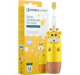 NORDICS Elektriline hambahari lastele YELLOW GIRAFFE, 1–8 a