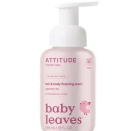 ATTITUDE 2in1 lõhnatu pesuvaht beebidele juustele ja kehale, 295 ml