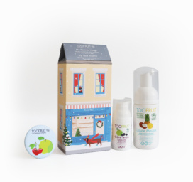 TOOFRUIT Minu näohooldusrutiini komplekt (Douce Mousse näopuhastusvaht, 100 ml + Crème Tendre näokreem, 30 ml), alates 5. eluaastast