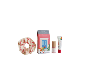 TOOFRUIT Mon Coffret Coquette ilukomplekt lastele – tooniv huulepalsam ja roosa küünelakk